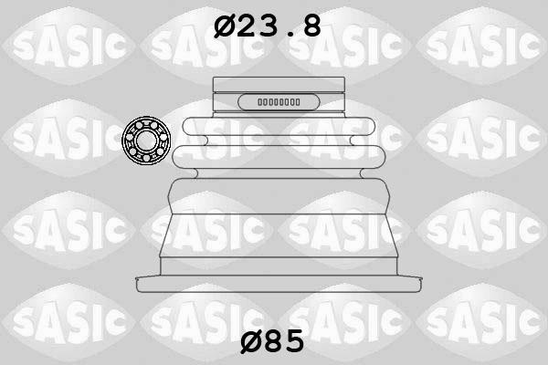 Sasic 4003419 - Пыльник, приводной вал www.parts5.com