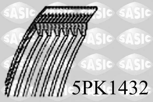 Sasic 5PK1432 - Curea transmisie cu caneluri www.parts5.com