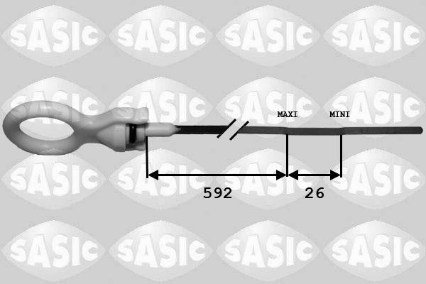 Sasic 1946002 - Ölpeilstab www.parts5.com