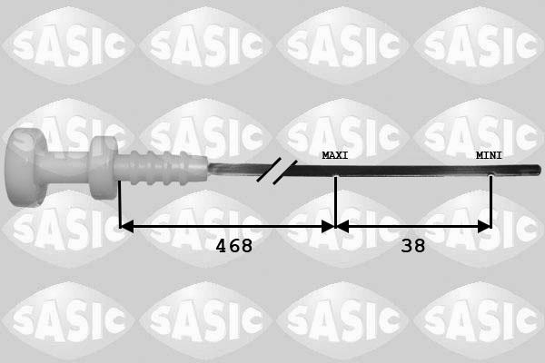 Sasic 1940009 - Oil Dipstick www.parts5.com