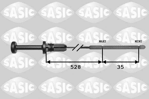 Sasic 1940007 - Varilla del nivel de aceite parts5.com