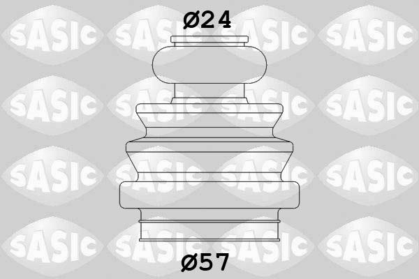 Sasic 1906039 - Bellow, drive shaft www.parts5.com