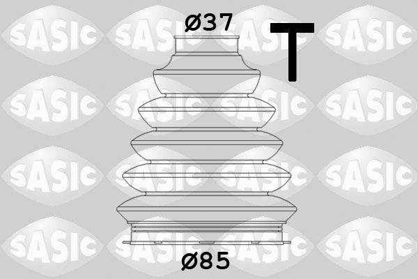 Sasic 1906073 - Bellow, drive shaft www.parts5.com