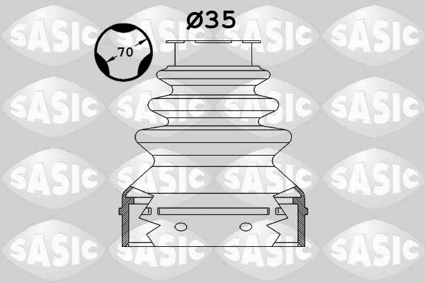 Sasic 1900025 - Faltenbalg, Antriebswelle www.parts5.com