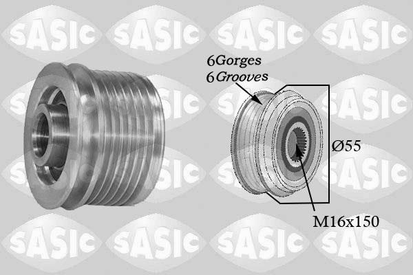 Sasic 1674001 - Hihnapyörä, laturi www.parts5.com