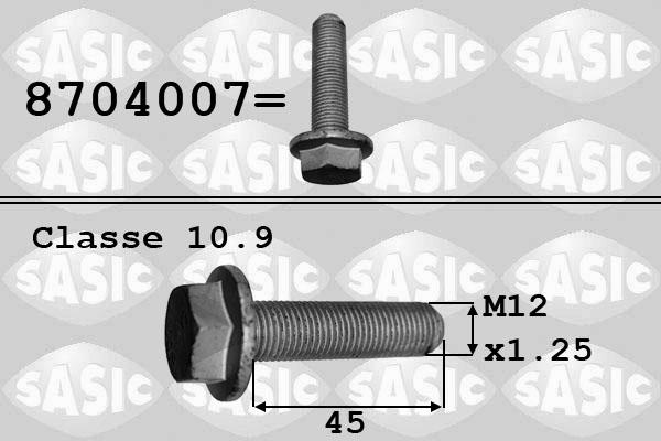 Sasic 8704007 - Vijak remenice www.parts5.com