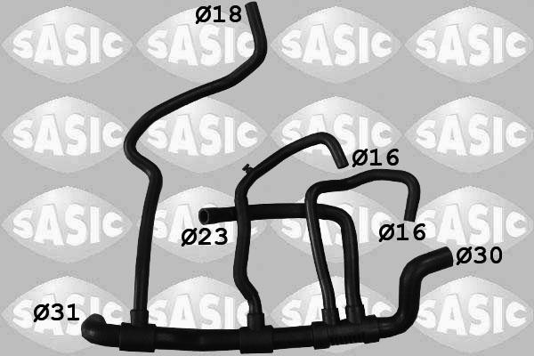 Sasic 3404140 - Hűtőcső www.parts5.com