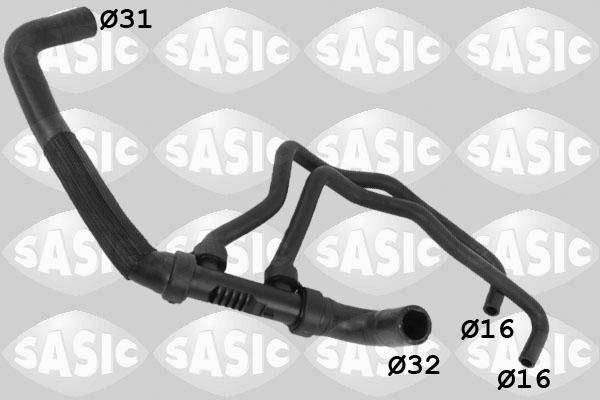 Sasic 3404175 - Przewód elastyczny chłodnicy www.parts5.com