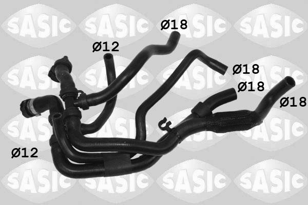 Sasic 3404200 - Radiator Hose www.parts5.com