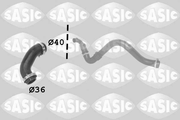 Sasic 3334056 - Трубка, нагнетание воздуха www.parts5.com