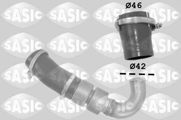 Sasic 3336230 - Hadička plnicího vzduchu www.parts5.com