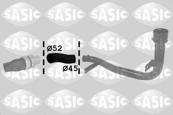 Sasic 3330055 - Crevo interkulera www.parts5.com