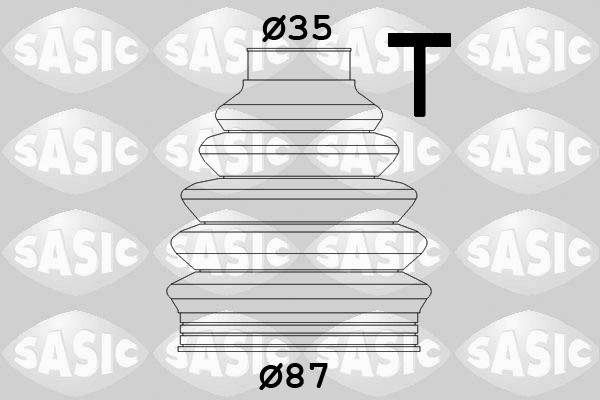 Sasic 2933033 - Fuelle, árbol de transmisión www.parts5.com