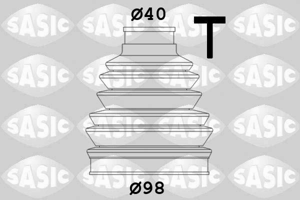 Sasic 2933023 - Bellow, drive shaft www.parts5.com