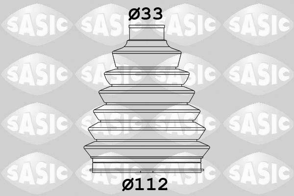 Sasic 2933073 - Faltenbalg, Antriebswelle www.parts5.com