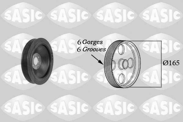 Sasic 2156079 - Polea, cigüeñal www.parts5.com