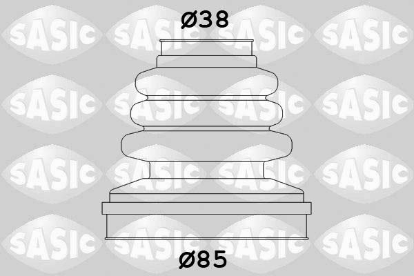 Sasic 2873803 - Bellow, drive shaft www.parts5.com