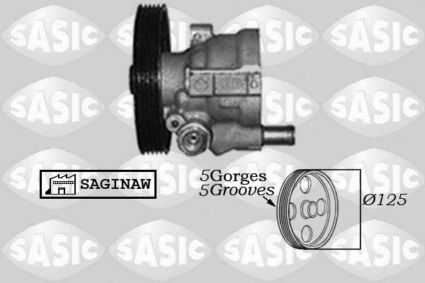 Sasic 7074002 - Гидравлический насос, рулевое управление, ГУР www.parts5.com