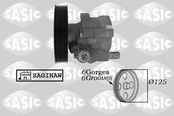 Sasic 7074012 - Hydraulic Pump, steering system www.parts5.com