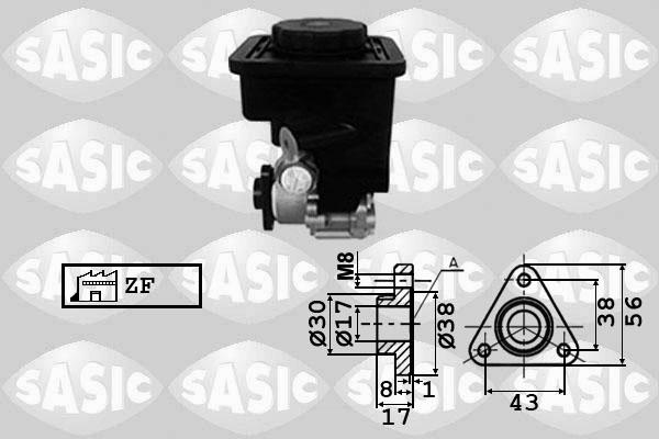 Sasic 7076050 - Pompa hidraulica, sistem de directie www.parts5.com