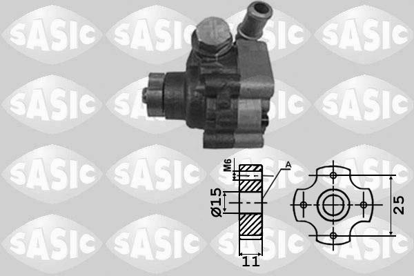 Sasic 7076063 - Hydraulic Pump, steering system www.parts5.com