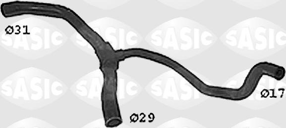 Sasic SWH4307 - Hadica chladenia www.parts5.com