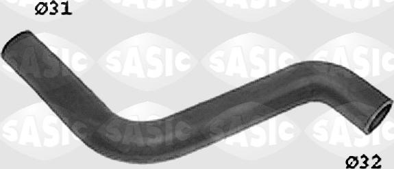 Sasic SWH6804 - Tubería de radiador www.parts5.com