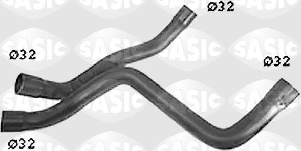 Sasic SWH6835 - Radiator Hose www.parts5.com