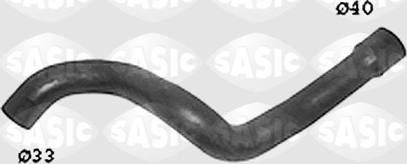 Sasic SWH6769 - Маркуч на радиатора www.parts5.com