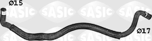 Sasic SWH0504 - Radiator Hose www.parts5.com