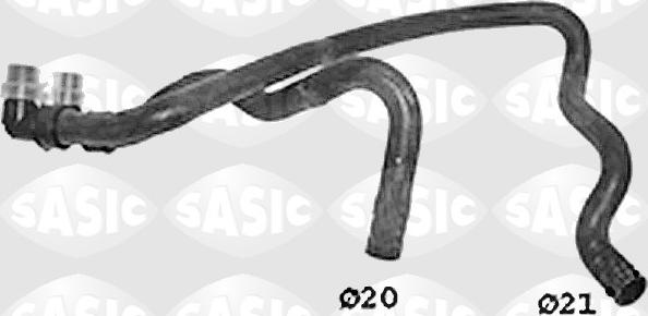 Sasic SWH0300 - Radiator Hose parts5.com