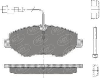 FAHREN AUTOS FBP0219 - Brake Pad Set, disc brake www.parts5.com