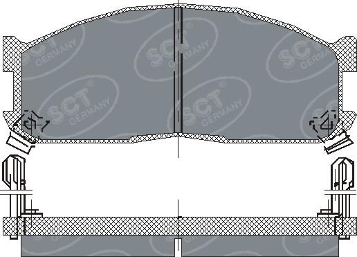 TRW GDB737S - Fékbetétkészlet, tárcsafék www.parts5.com