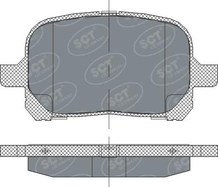 SAFETY TA465WK - Brake Pad Set, disc brake www.parts5.com