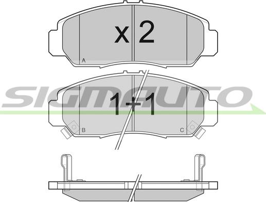 Remsa 0747.02 - Komplet kočnih obloga, disk kočnica www.parts5.com