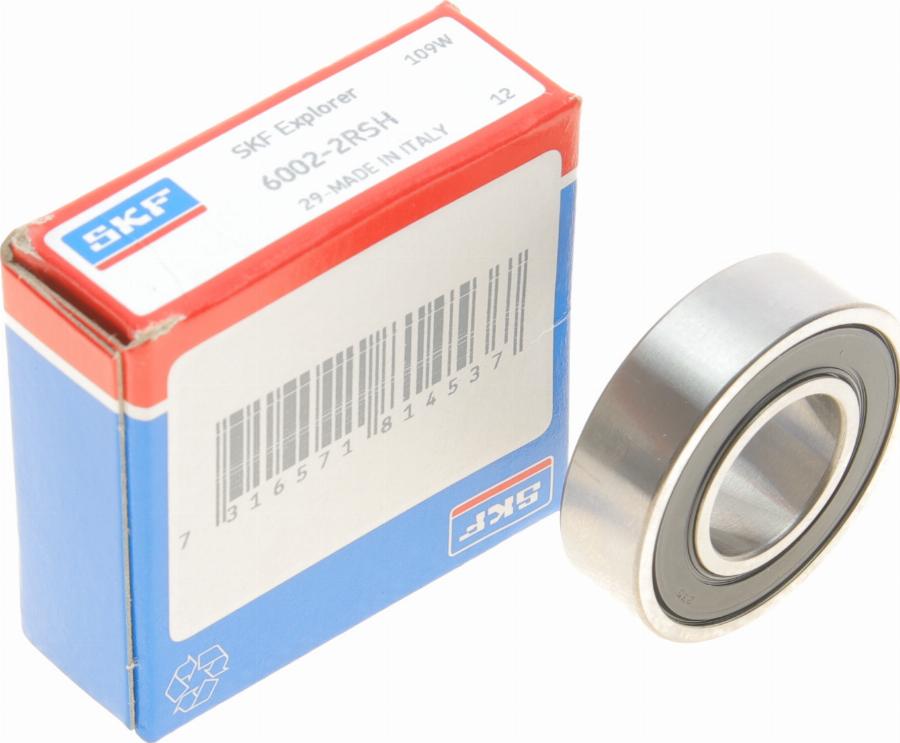 SKF 60022RSH - Führungslager, Kupplung www.parts5.com