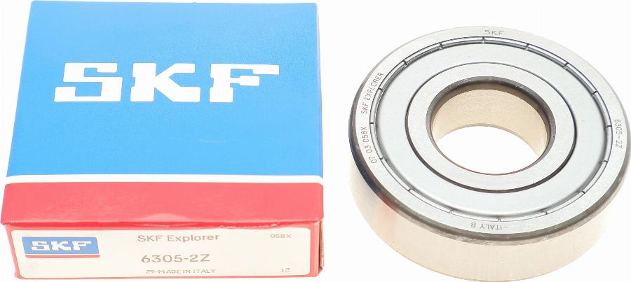 SKF 6305-2Z - Vezetőcsapágy, kuplung www.parts5.com