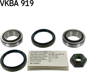 SKF VKBA 919 - Komplet kolesnega lezaja www.parts5.com