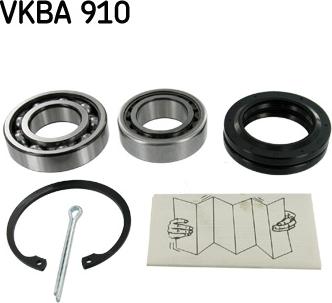 SKF VKBA 910 - Комплект подшипника ступицы колеса www.parts5.com