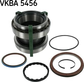 SKF VKBA 5456 - Pyöränlaakerisarja www.parts5.com