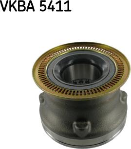 SKF VKBA 5411 - Set rulment roata parts5.com