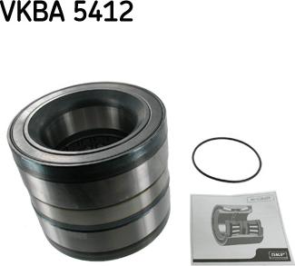 SKF VKBA 5412 - Σετ ρουλεμάν τροχών www.parts5.com