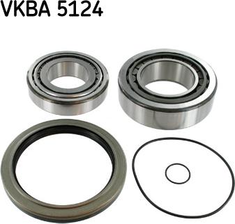 SKF VKBA 5124 - Zestaw łożysk koła www.parts5.com