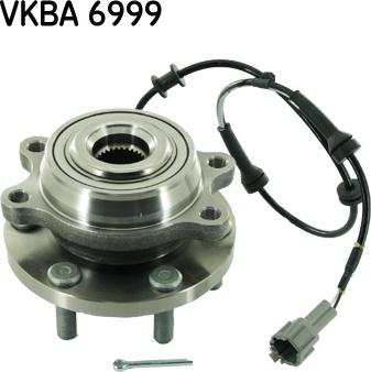 SKF VKBA 6999 - Sada ložisek kol www.parts5.com