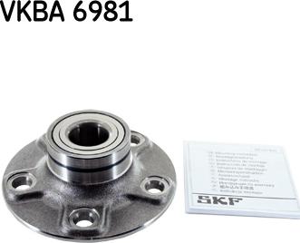 SKF VKBA 6981 - Juego de cojinete de rueda www.parts5.com