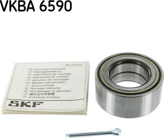 SKF VKBA 6590 - Sada ložisek kol www.parts5.com