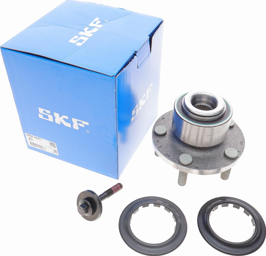 SKF VKBA 6543 - Wheel hub, bearing Kit www.parts5.com