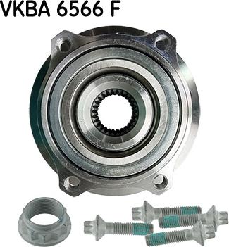 SKF VKBA 6566 F - Zestaw łożysk koła www.parts5.com