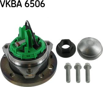 SKF VKBA 6506 - Wheel hub, bearing Kit www.parts5.com