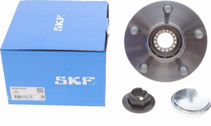 SKF VKBA 6522 - Wheel hub, bearing Kit www.parts5.com